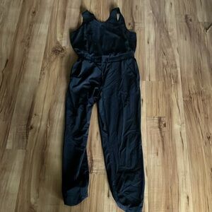 Black Target athletic jumpsuit